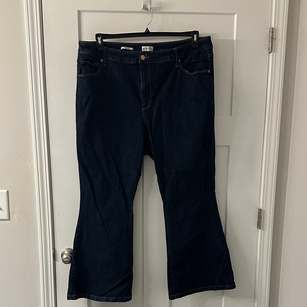 Ava & Viv Dark Blue Flare Jeans